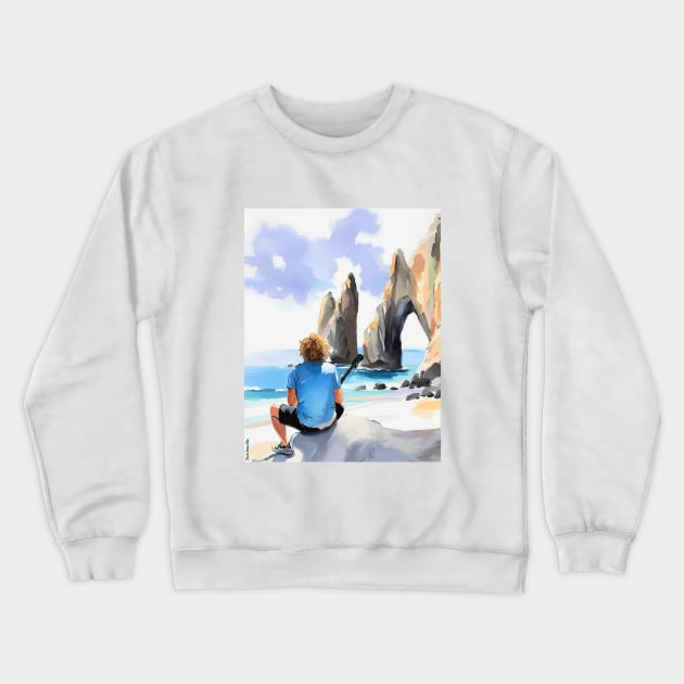 Cabo Arch (undated version) Crewneck Sweatshirt by Red Island